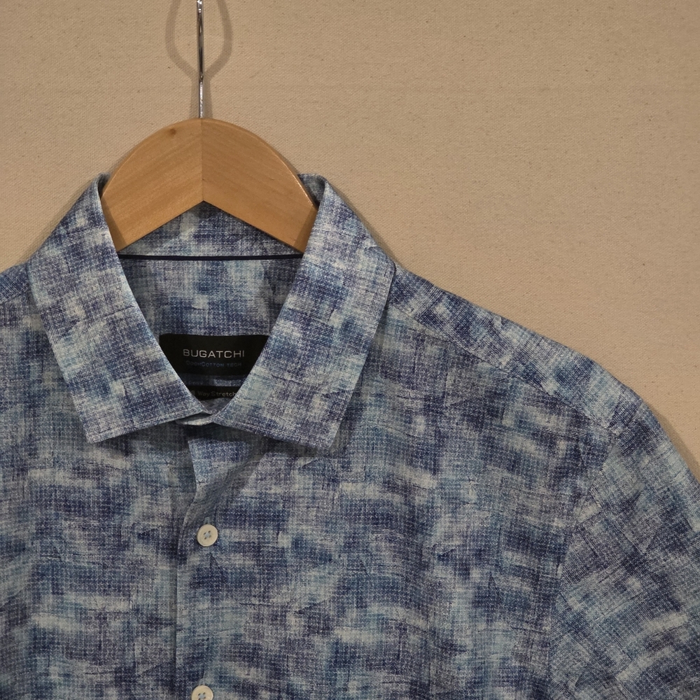 Bugatchi 8 Way Stretch Button Down S
